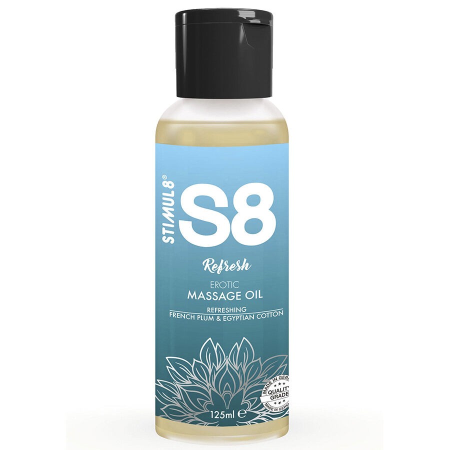 STIMUL8 - S8 REFRESH BAUMWOLLMASSAGEÃL 125 ML